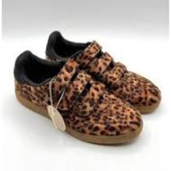 Camila Coelho Leopard Print  Sneakers size 8.5 NWOB - Picture 11 of 11